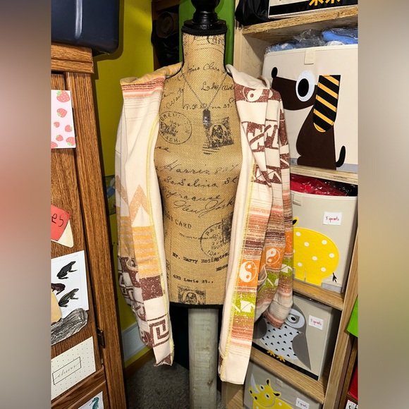 ☀️🧡💛🤎NWT URBAN OUTFITTERS DBG Open Front Jacket with pockets and hood - Picture 6 of 14